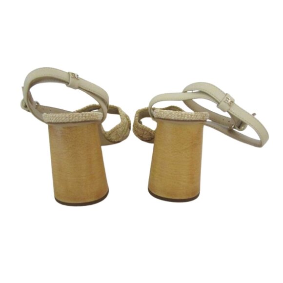 Sam Edelman Kacie Ankle Strap Sandals w Wood Block Heel Size 9M - Picture 4 of 6